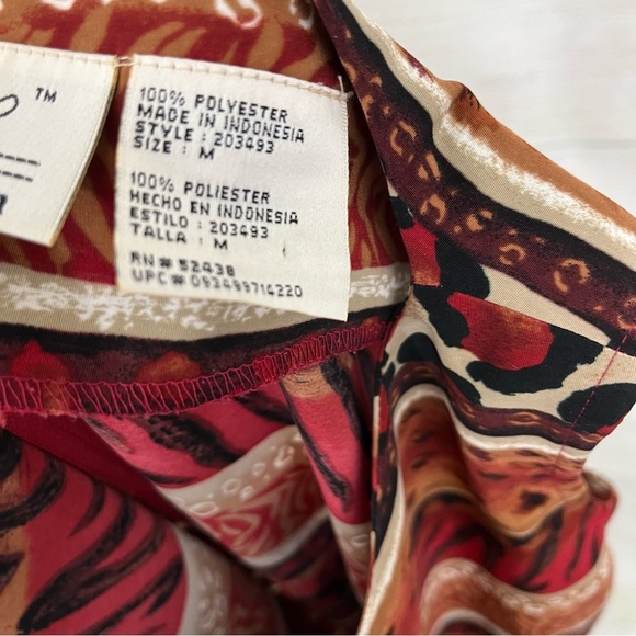 Kathie Lee Brown Animal Print Sleeveless Maxi Dress - Picture 10 of 10